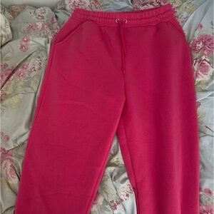 Vibrant Pink Sweatpants